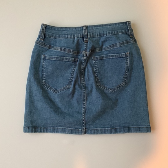 Pacsun Lace Up Denim Mini Skirt - Picture 3 of 3